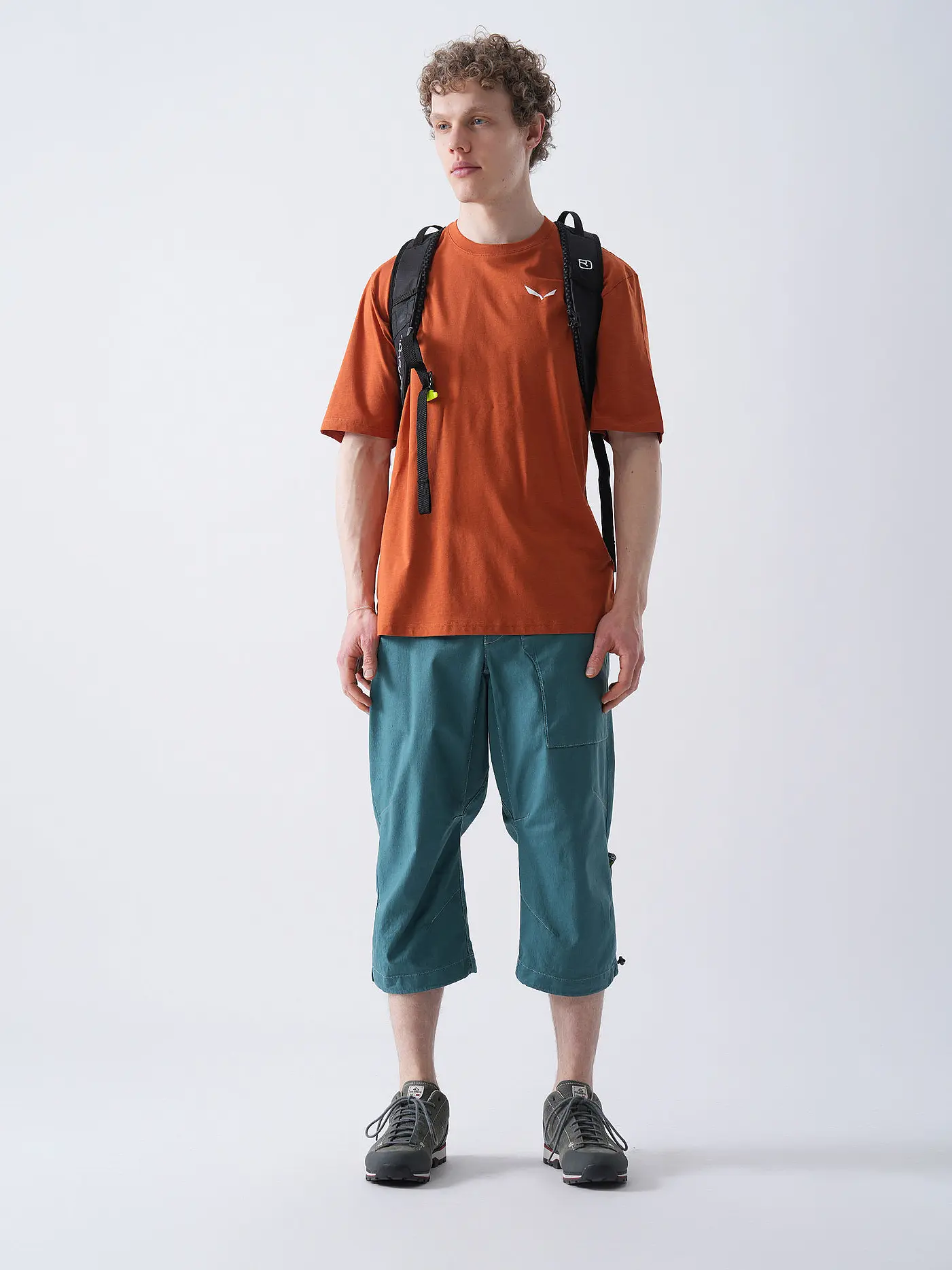 E9 | Herren Klettershort Fuoco Flax 3/4 | 